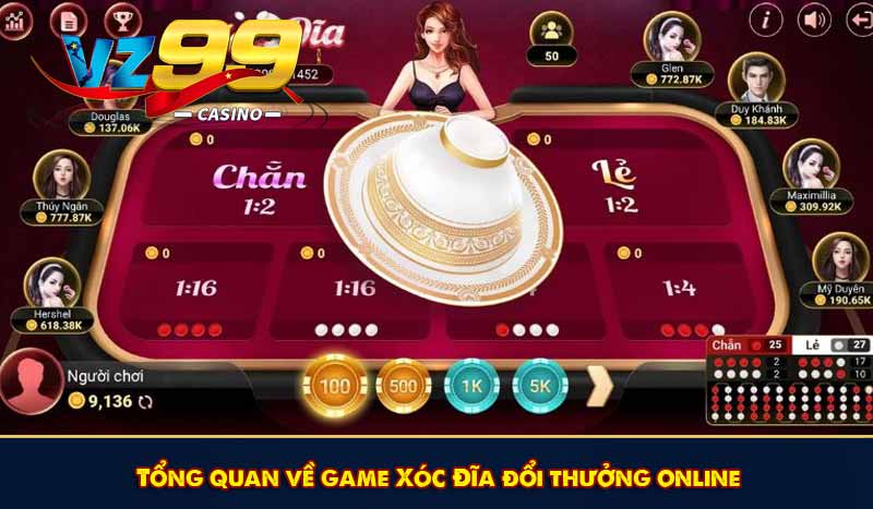 Xóc Đĩa đổi thưởng - Trải nghiệm hấp dẫn, giải trí ăn tiền 5 Tổng quan về game Xóc Đĩa đổi thưởng online